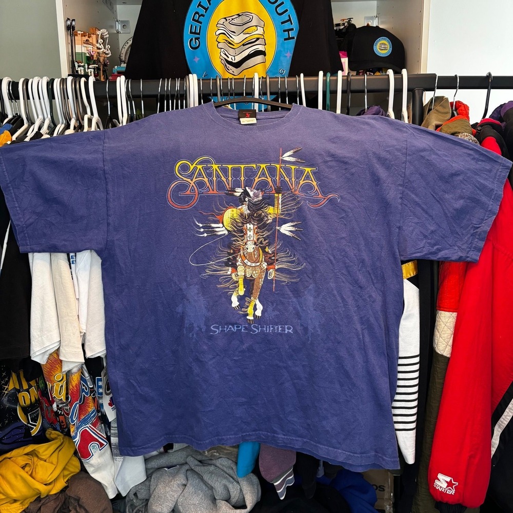 2012 Santana Shape Shifter Tour Concert Band Tee XXL